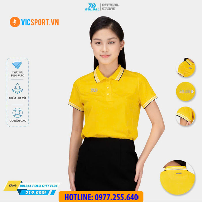 Áo polo di chuyển nữ Bulbal City PL04 A307 - Hình ảnh 33