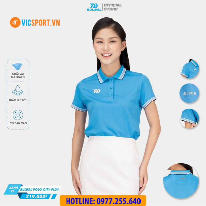 Áo polo di chuyển nữ Bulbal City PL04 A307 - Hình ảnh 38