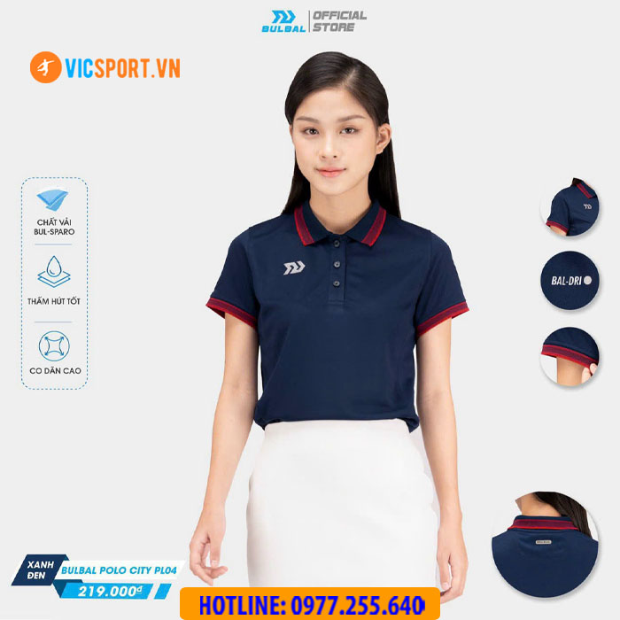 Áo polo di chuyển nữ Bulbal City PL04 A307 - Hình ảnh 39