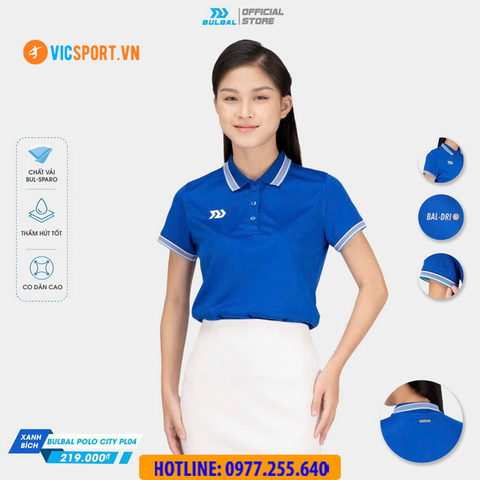 Áo polo di chuyển nữ Bulbal City PL04 A307 - Hình ảnh 32