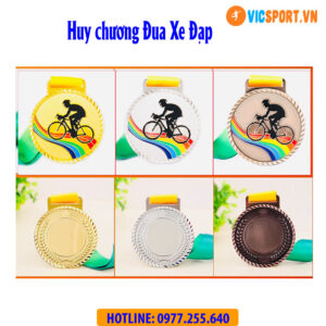 Huy chương Đua Xe Đạp (có in)
