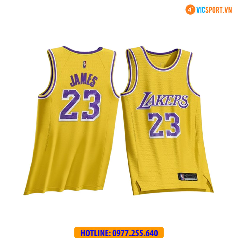 Quần áo bóng rổ trẻ em Lakers - Hình ảnh 5