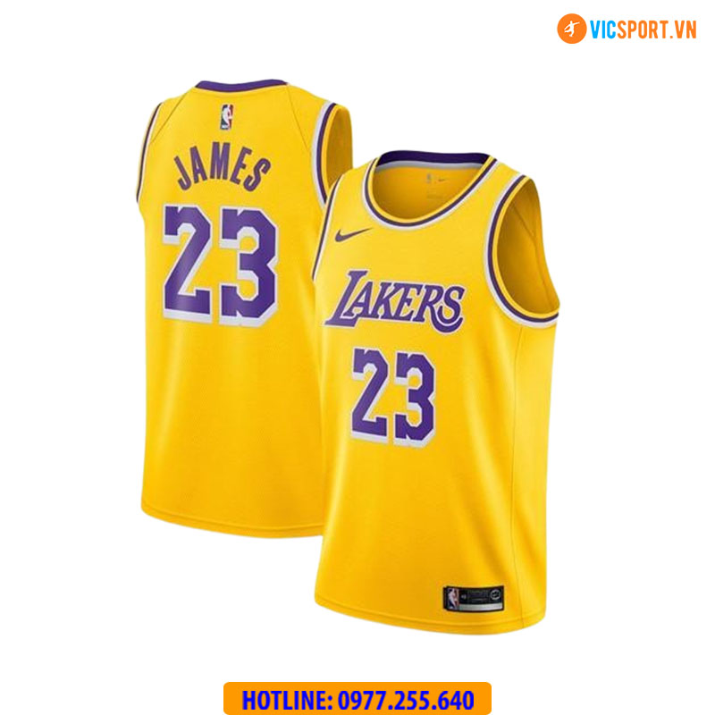 Quần áo bóng rổ trẻ em Lakers - Hình ảnh 4