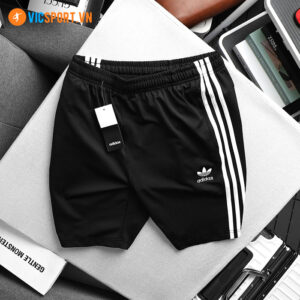 Quần short nam adidas 3 sọc logo thêu