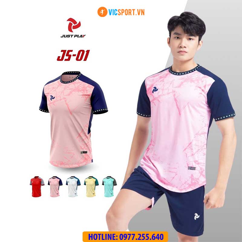 Áo đá banh không logo Justplay JS-01 - Hình ảnh 26
