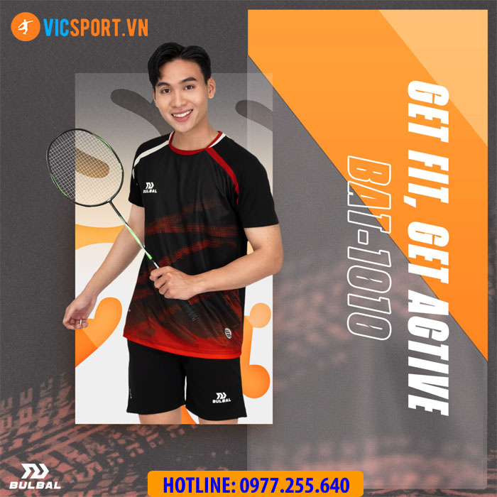 Áo cầu lông nam Bulbal Badminton SS23 BAT1010 - Hình ảnh 2