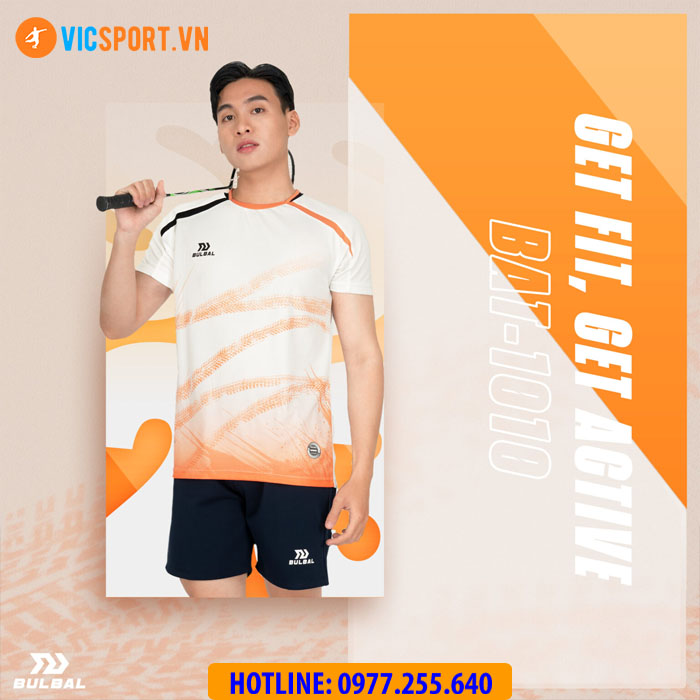 Áo cầu lông nam Bulbal Badminton SS23 BAT1010 - Hình ảnh 3
