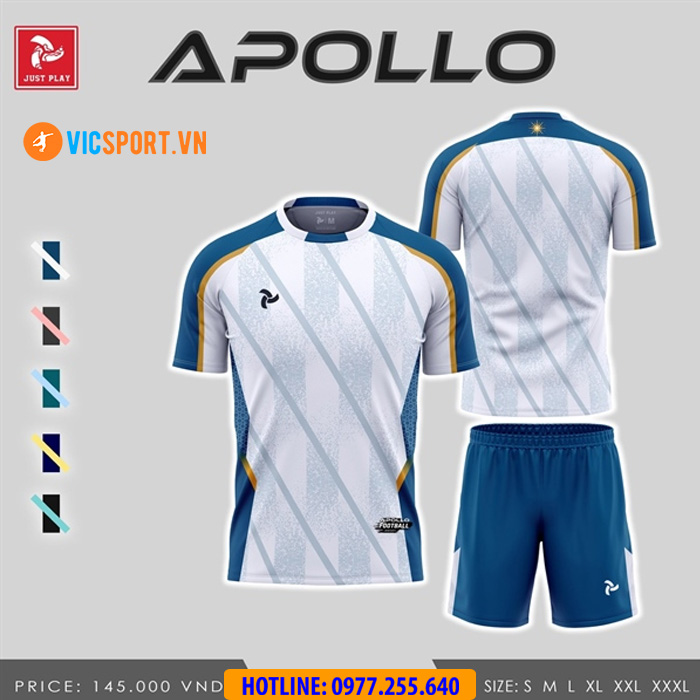 Áo đá banh không logo Justplay Apollo - Hình ảnh 10