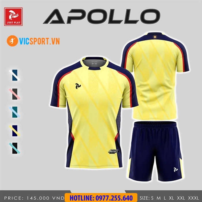 Áo đá banh không logo Justplay Apollo - Hình ảnh 9