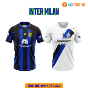 Áo đá banh Clb Inter Milan mùa giải 2023-2024 vải mè