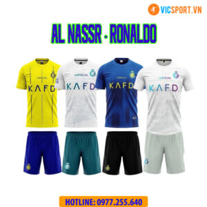 Áo đá banh Ronaldo - Clb Al Nassr mùa giải 2023-2024