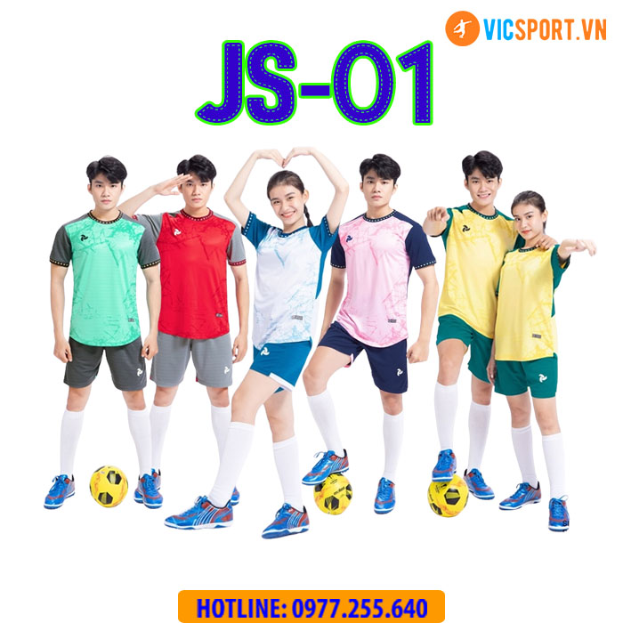 Áo đá banh không logo Justplay JS-01