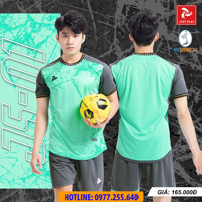 Áo đá banh không logo Justplay JS-01 - Hình ảnh 11
