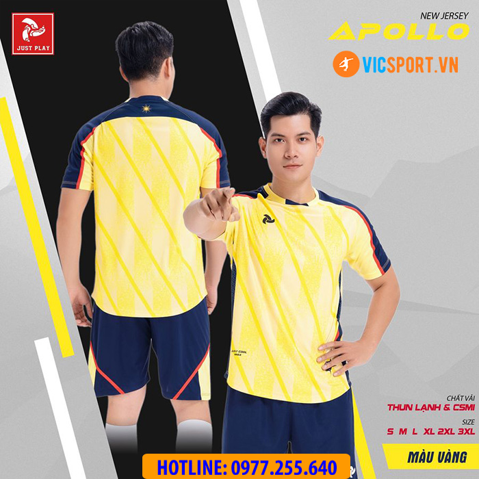 Áo đá banh không logo Justplay Apollo - Hình ảnh 24