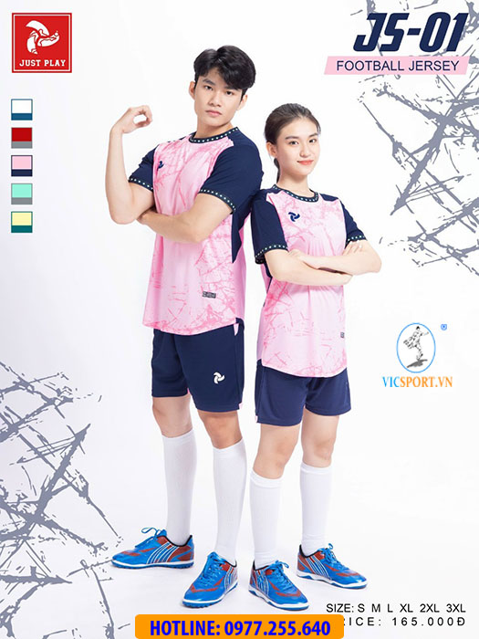 Áo đá banh không logo Justplay JS-01 - Hình ảnh 16