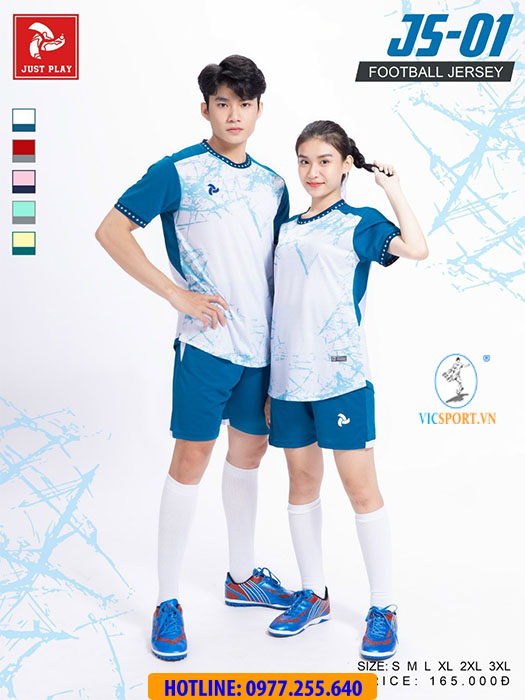Áo đá banh không logo Justplay JS-01 - Hình ảnh 15