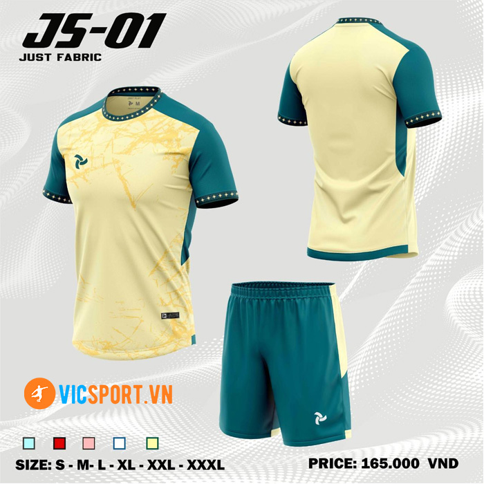 Áo đá banh không logo Justplay JS-01 - Hình ảnh 19
