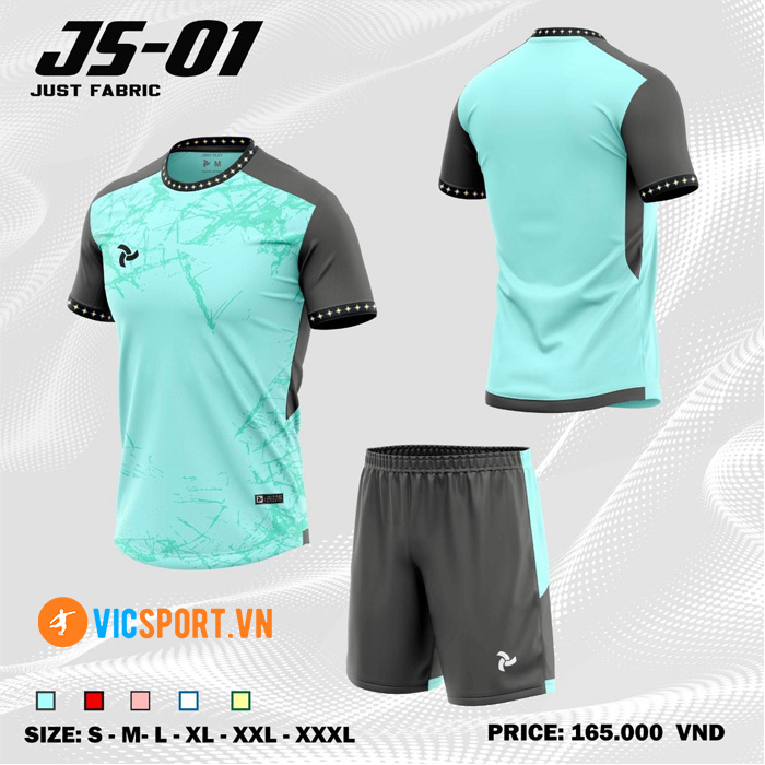 Áo đá banh không logo Justplay JS-01 - Hình ảnh 18