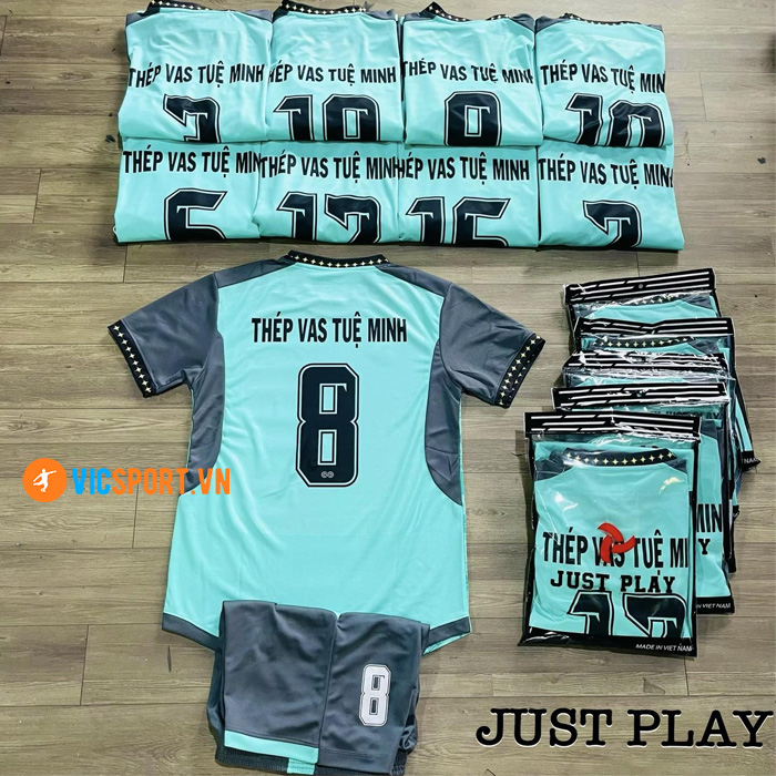 Áo đá banh không logo Justplay JS-01 - Hình ảnh 6