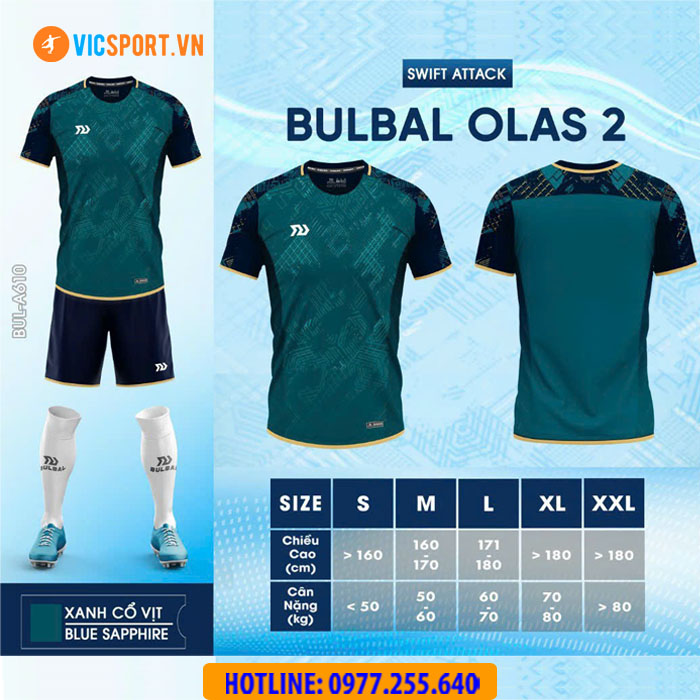 Áo bóng đá không logo Bulbal Olas 2 - Hình ảnh 22