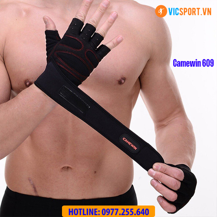 Găng tay tập gym Camewin K609 - Hình ảnh 3