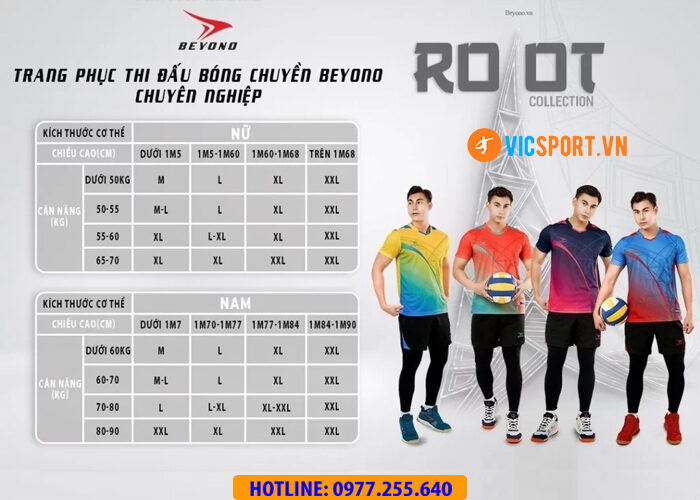 Quần áo bóng chuyền Nam Beyono Root - Hình ảnh 20