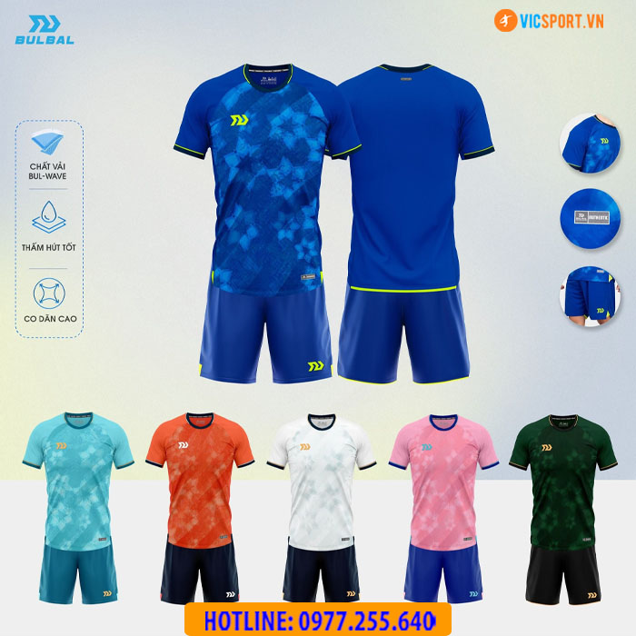 Áo đá banh không logo Bulbal Zenith