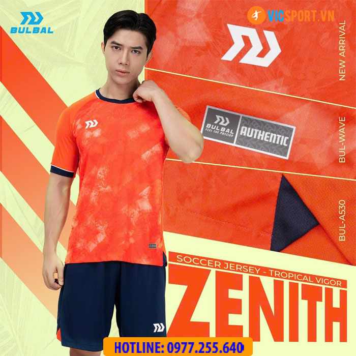 Áo đá banh không logo Bulbal Zenith - Hình ảnh 7