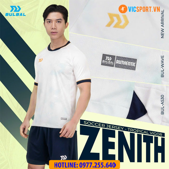 Áo đá banh không logo Bulbal Zenith - Hình ảnh 3