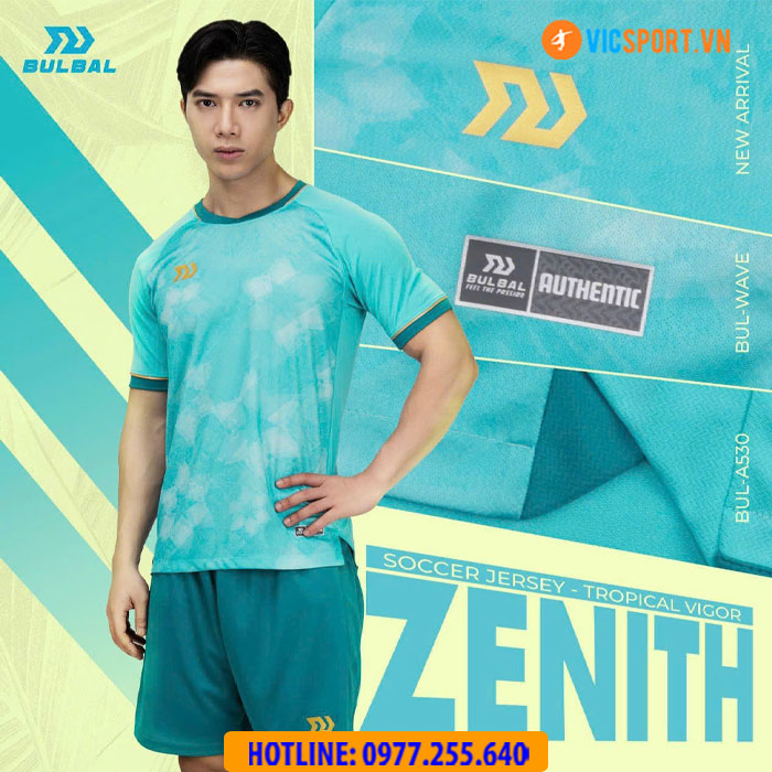 Áo đá banh không logo Bulbal Zenith - Hình ảnh 6