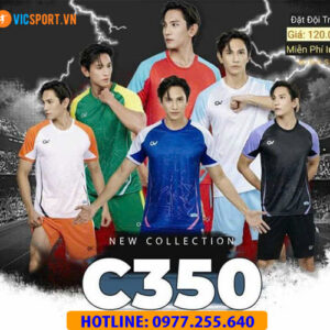 Áo đá banh không logo CV C350