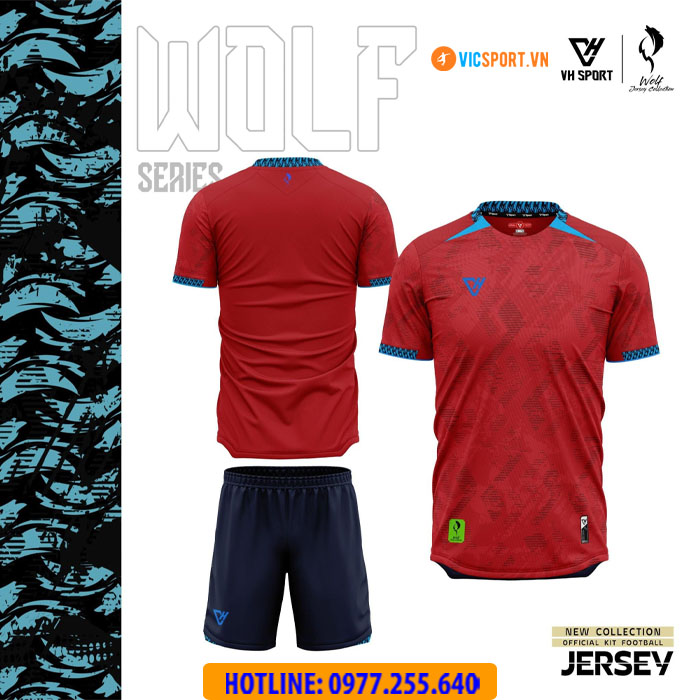 Áo đá banh không logo VH Wolf - Hình ảnh 35