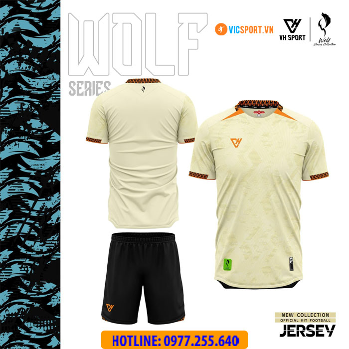 Áo đá banh không logo VH Wolf - Hình ảnh 36