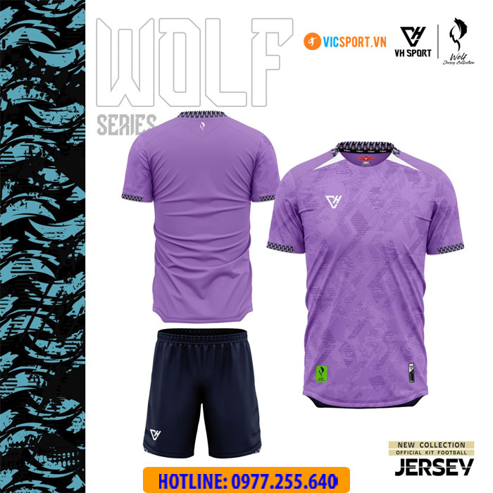 Áo đá banh không logo VH Wolf - Hình ảnh 33