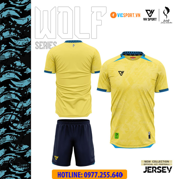 Áo đá banh không logo VH Wolf - Hình ảnh 31