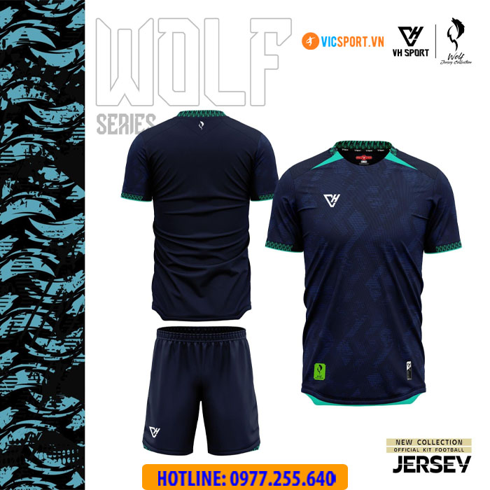 Áo đá banh không logo VH Wolf - Hình ảnh 28