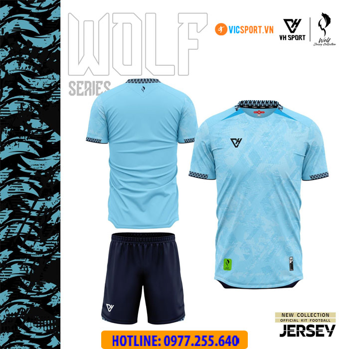 Áo đá banh không logo VH Wolf - Hình ảnh 27