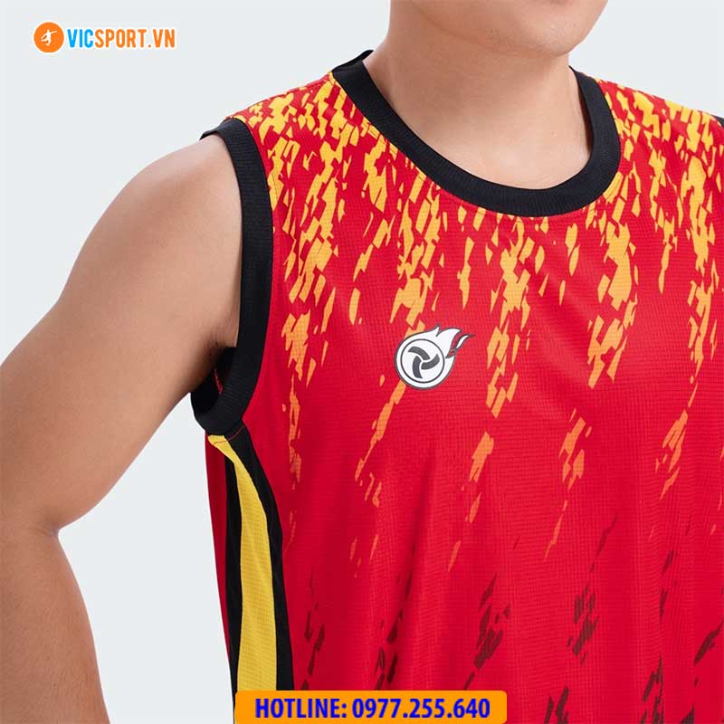 Quần áo bóng rổ Justplay RockFire - Hình ảnh 44