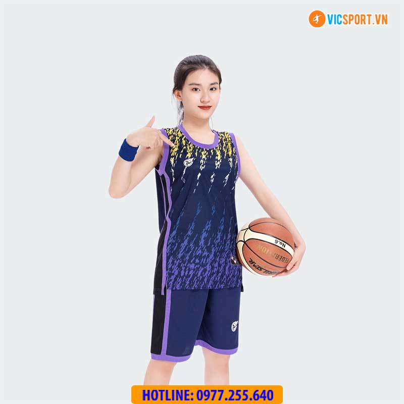 Quần áo bóng rổ Justplay RockFire - Hình ảnh 75