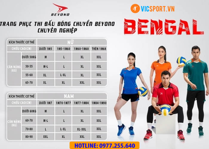 Quần áo bóng chuyền nữ Beyono Varro - Hình ảnh 14