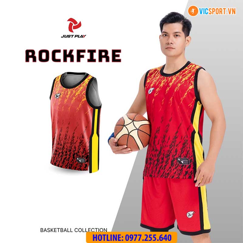 Bộ bóng rổ trẻ em Justplay RockFire - Hình ảnh 26