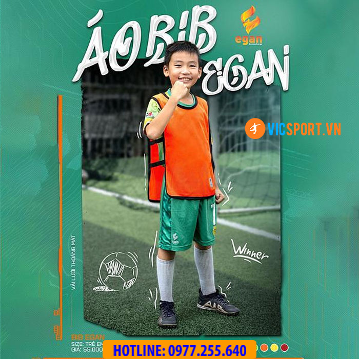 Áo bib trẻ em Egan - Hình ảnh 16
