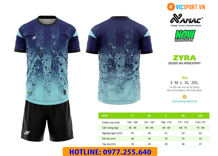 Áo đá banh thiết kế Amac Zyra - Hình ảnh 14