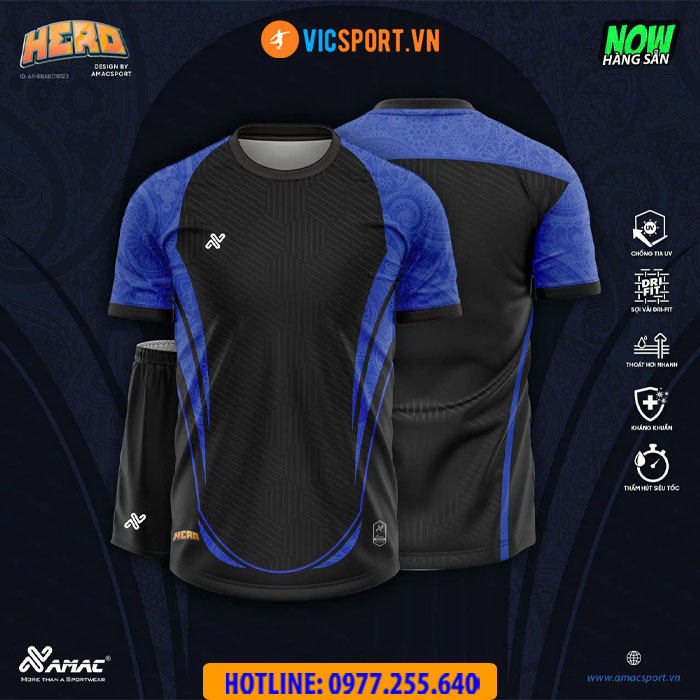 Áo đá banh thiết kế Amac Hero - Hình ảnh 7