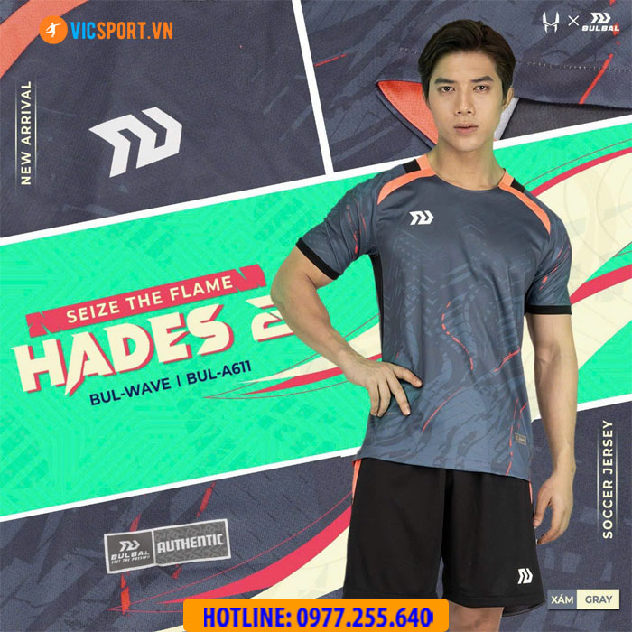 Áo đá banh không logo Bulbal Hades 2 - Hình ảnh 23