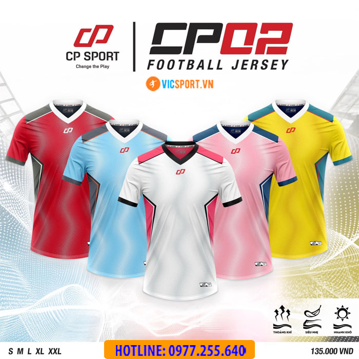 Áo đá banh không logo CP02 - Hình ảnh 13