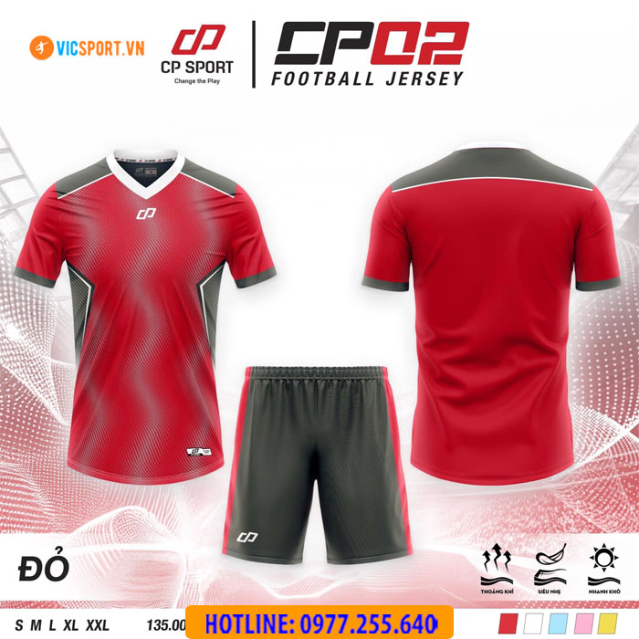 Áo đá banh không logo CP02 - Hình ảnh 12