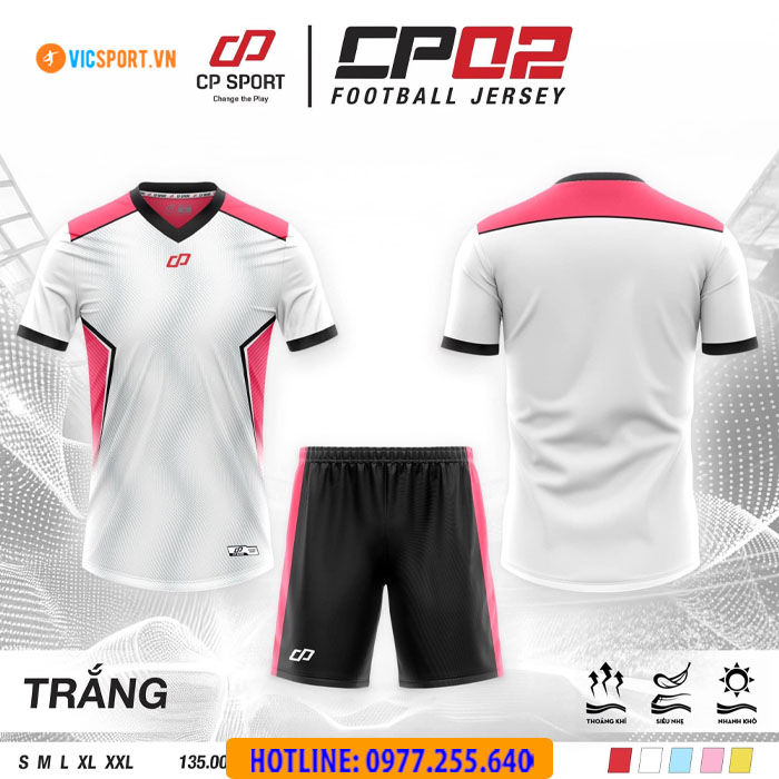 Áo đá banh không logo CP02 - Hình ảnh 10