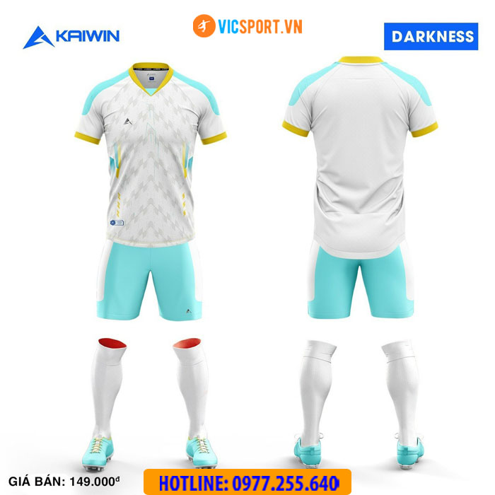 Áo đá banh không logo Kaiwin Darkness - Hình ảnh 18