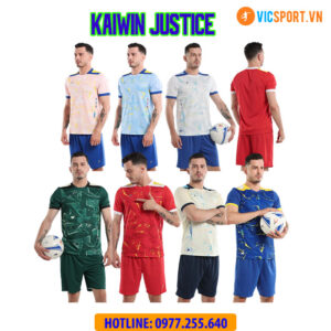 Áo đá banh không logo Kaiwin Justice